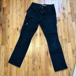 Carhartt straight fit double knee work pants
